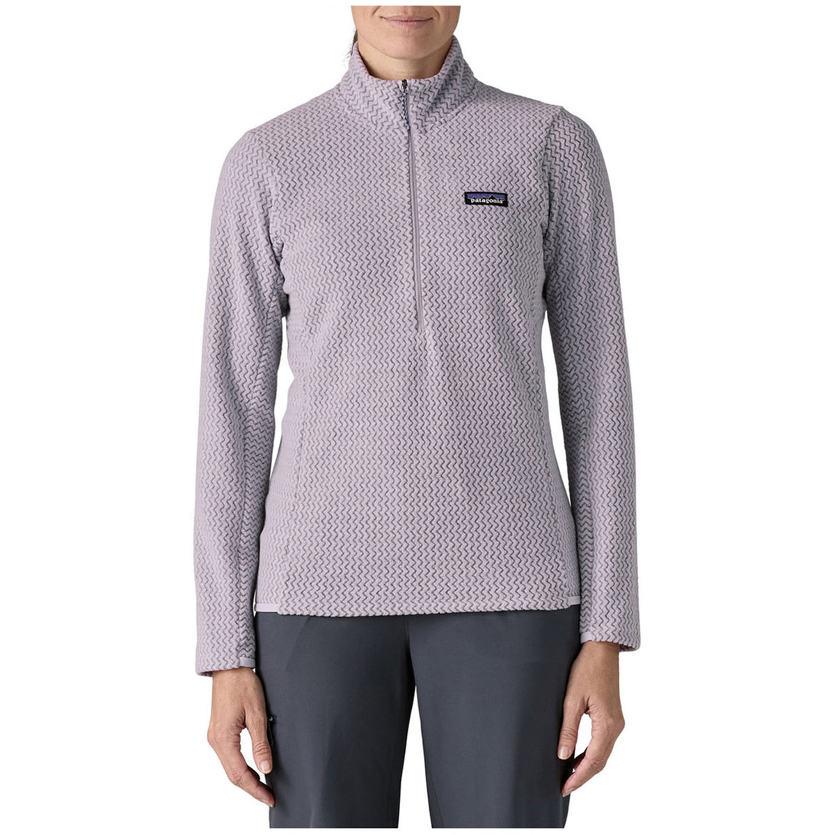 Patagonia R1 Air Zip Neck Top - Women's Foxglove Purple