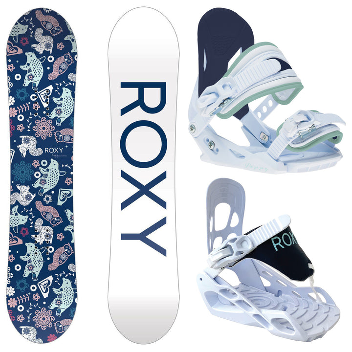 Roxy Poppy Snowboard Package - Girls' 2025