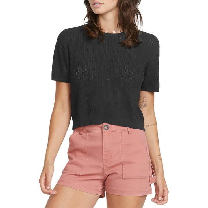 Volcom Meshy Beach Short-Sleeve T-Shirt - Women's Black