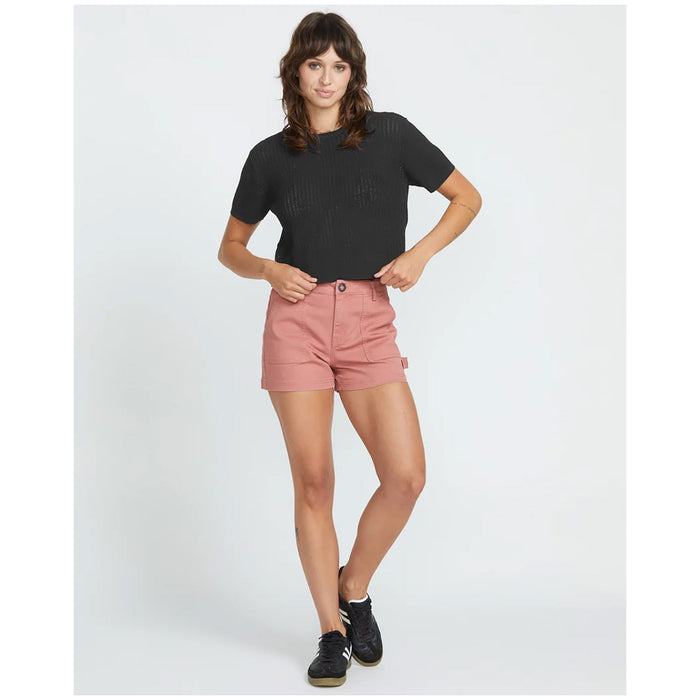 Volcom Meshy Beach Short-Sleeve T-Shirt - Women's Black