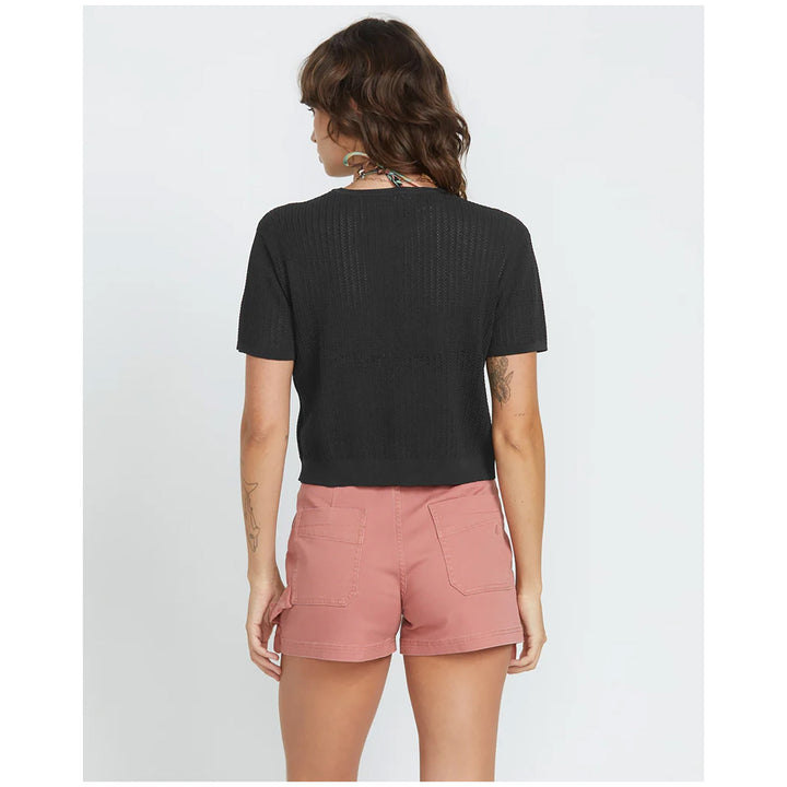 Volcom Meshy Beach Short-Sleeve T-Shirt - Women's Black