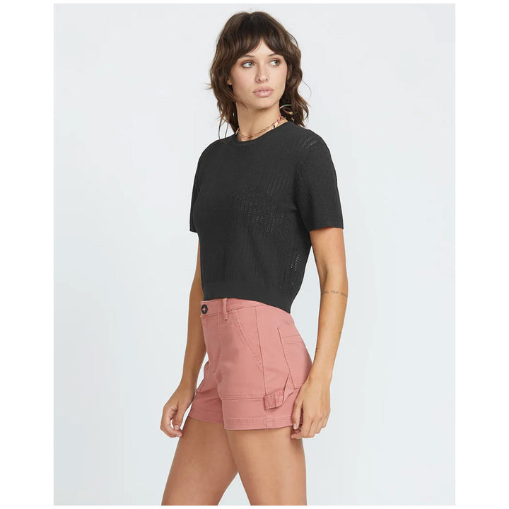 Volcom Meshy Beach Short-Sleeve T-Shirt - Women's Black