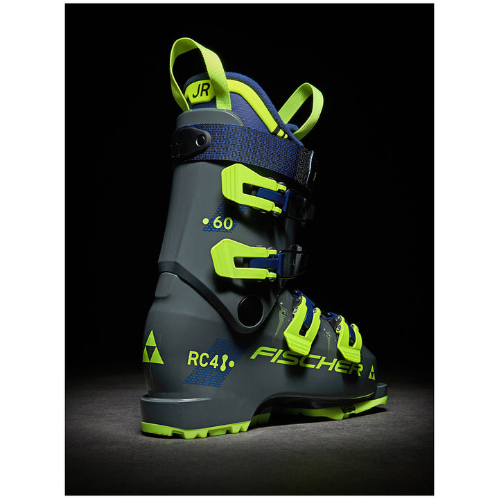 Fischer RC4 60 Jr Ski Boots - Kids' 2025 Rhino Grey