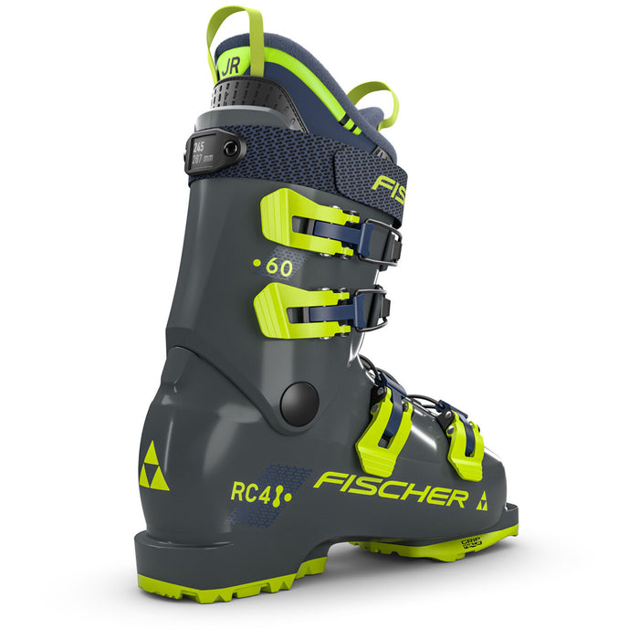Fischer RC4 60 Jr Ski Boots - Kids' 2025 Rhino Grey
