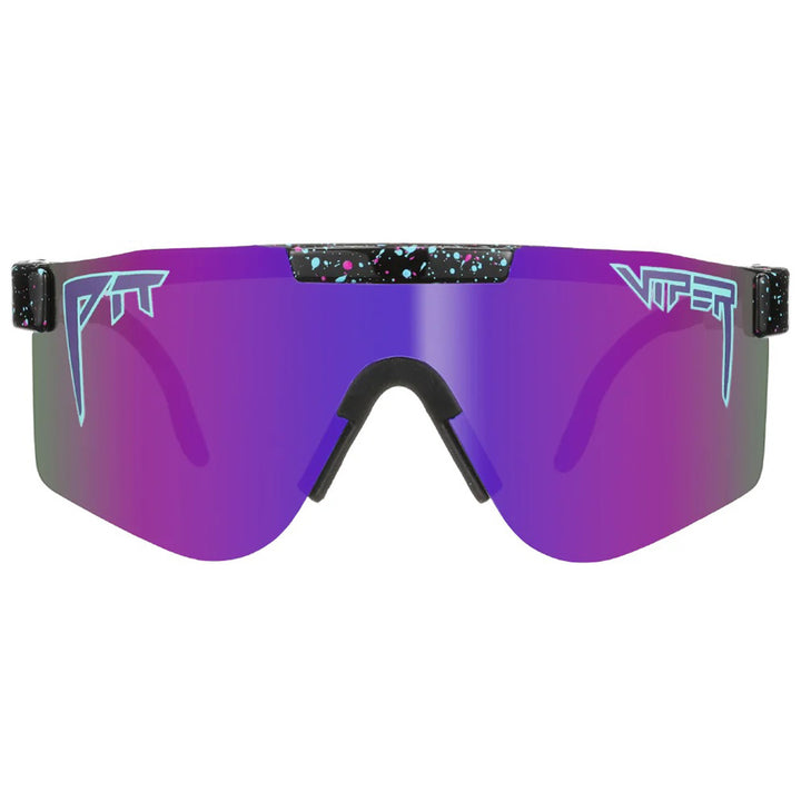 Pit Viper The Original Wide Sunglasses Midnight HDPV Polarized Purple