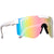 Pit Viper The Original Wide Sunglasses Miami Nights HDPV Polarized Pink