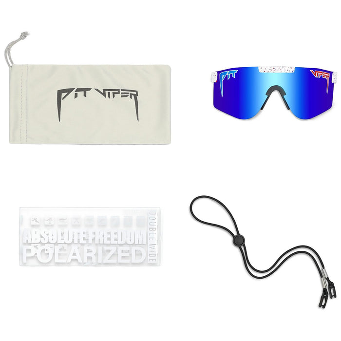Pit Viper The Original Wide Sunglasses Merika HDPV Polarized Blue