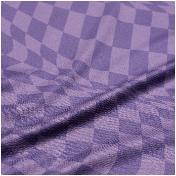 Troy Lee Designs Lilium Short-Sleeve Jersey - Women's Twisted Checkers Deep Purple