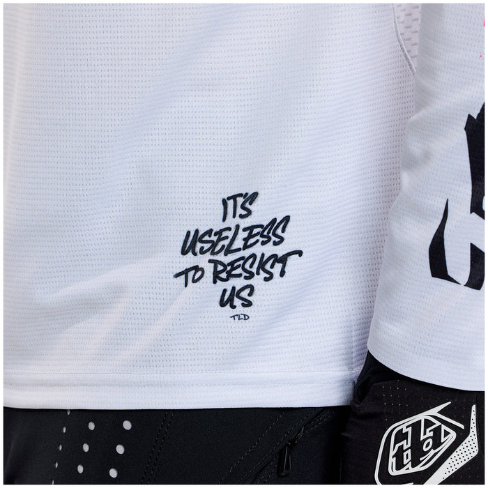 Troy Lee Designs Sprint Jersey Full Pull Chalk