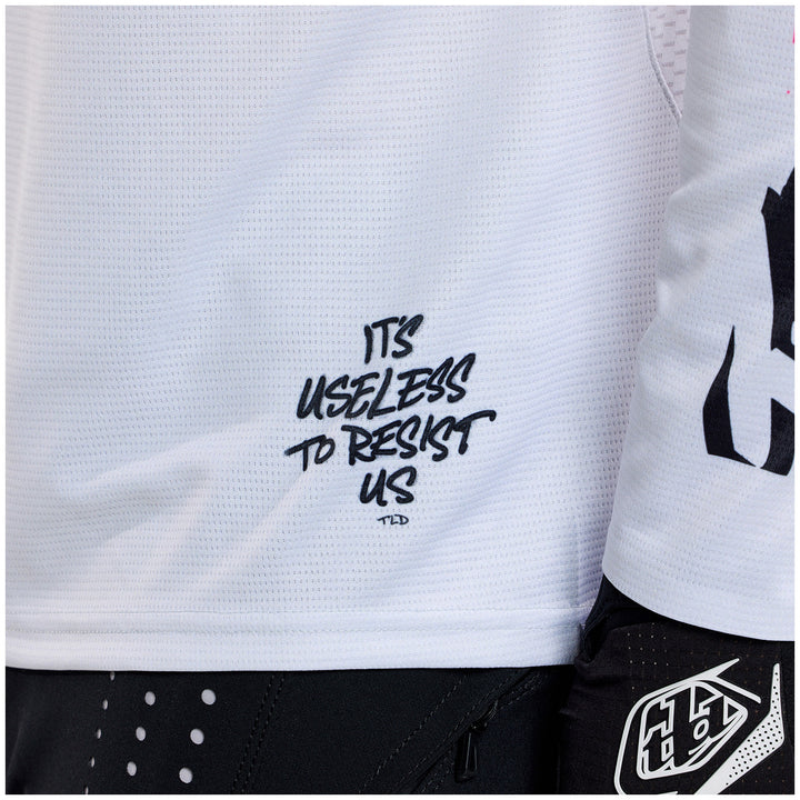 Troy Lee Designs Sprint Jersey Full Pull Chalk