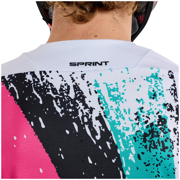 Troy Lee Designs Sprint Jersey Full Pull Chalk
