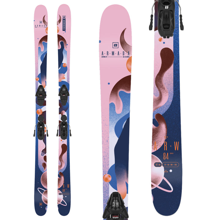 Armada ARW 84 R Skis + L6 Bindings - Kids' 2025