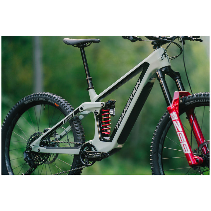 Transition Relay Carbon PNW GX E-Mountain Bike 2025 Sea Salt