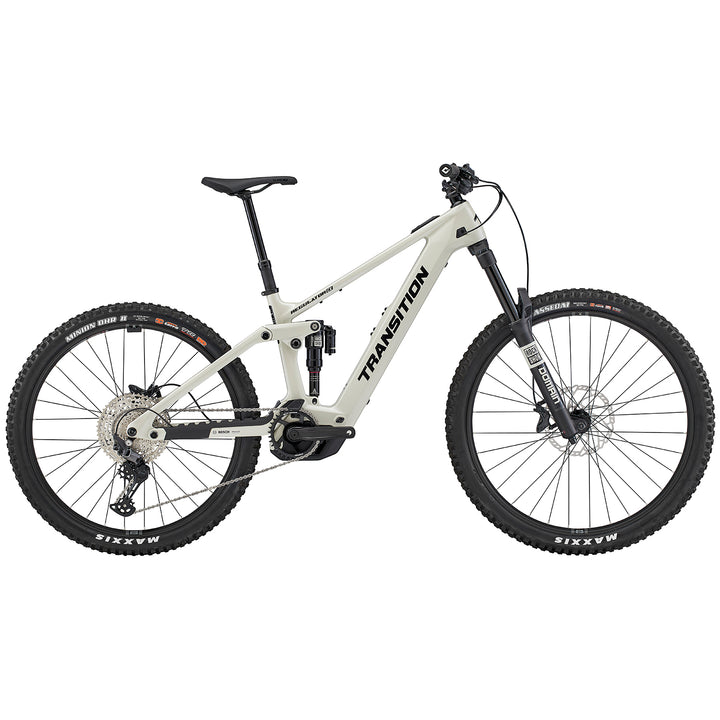 Transition Regulator CX Carbon Deore E-Mountain Bike 2025 Glacier White