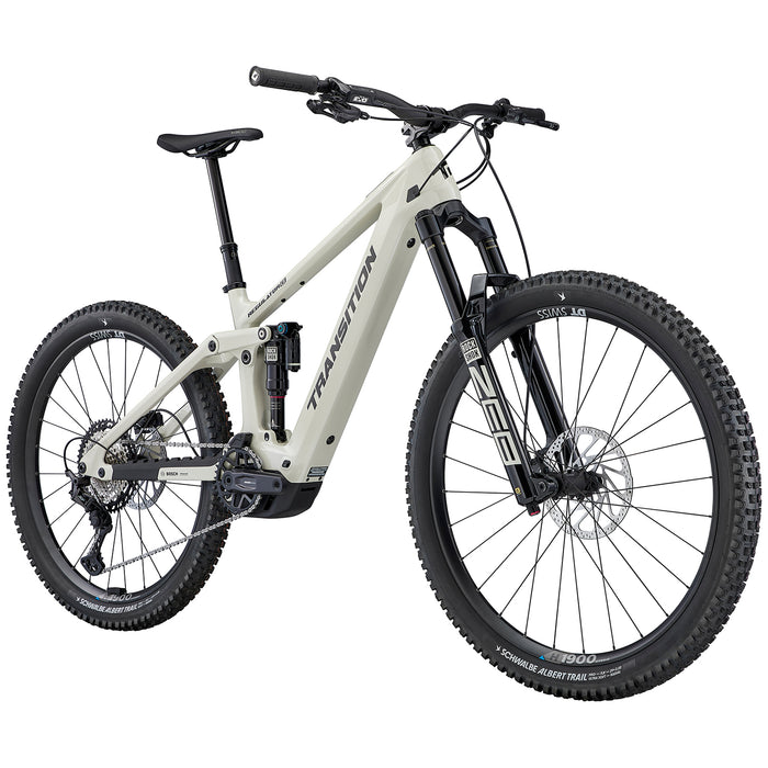 Transition Regulator CX Carbon XT E-Mountain Bike 2025 Glacier White