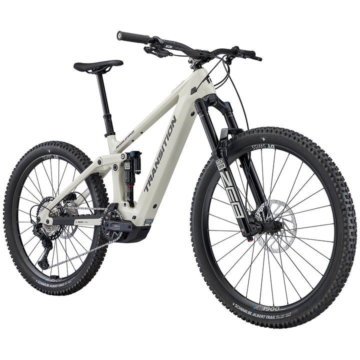 Transition Regulator CX Carbon XT E-Mountain Bike 2025 Glacier White