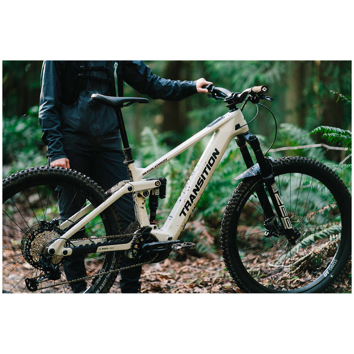 Transition Regulator CX Carbon XT E-Mountain Bike 2025 Glacier White