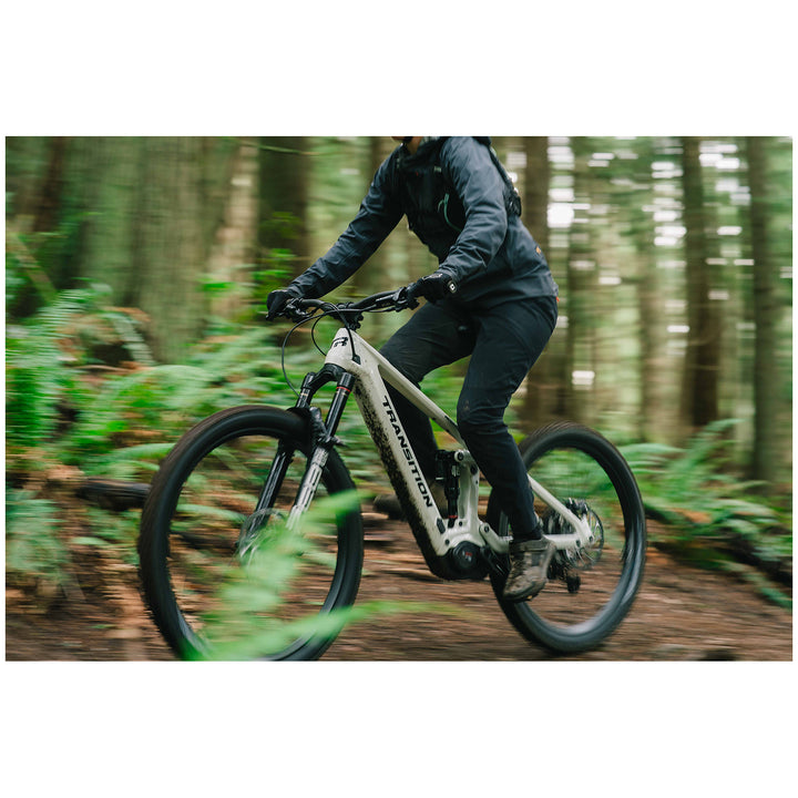 Transition Regulator CX Carbon XT E-Mountain Bike 2025 Glacier White