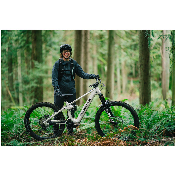 Transition Regulator CX Carbon XT E-Mountain Bike 2025 Glacier White