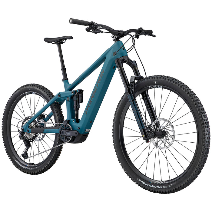 Transition Regulator CX Carbon XT E-Mountain Bike 2025 Salish Sea Blue