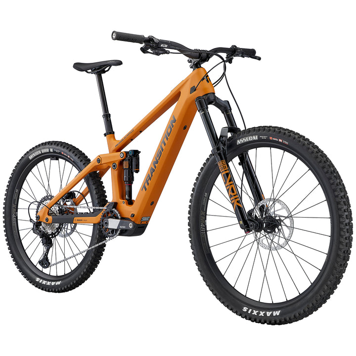 Transition Regulator SX Carbon XT E-Mountain Bike 2025 Madrone Gold