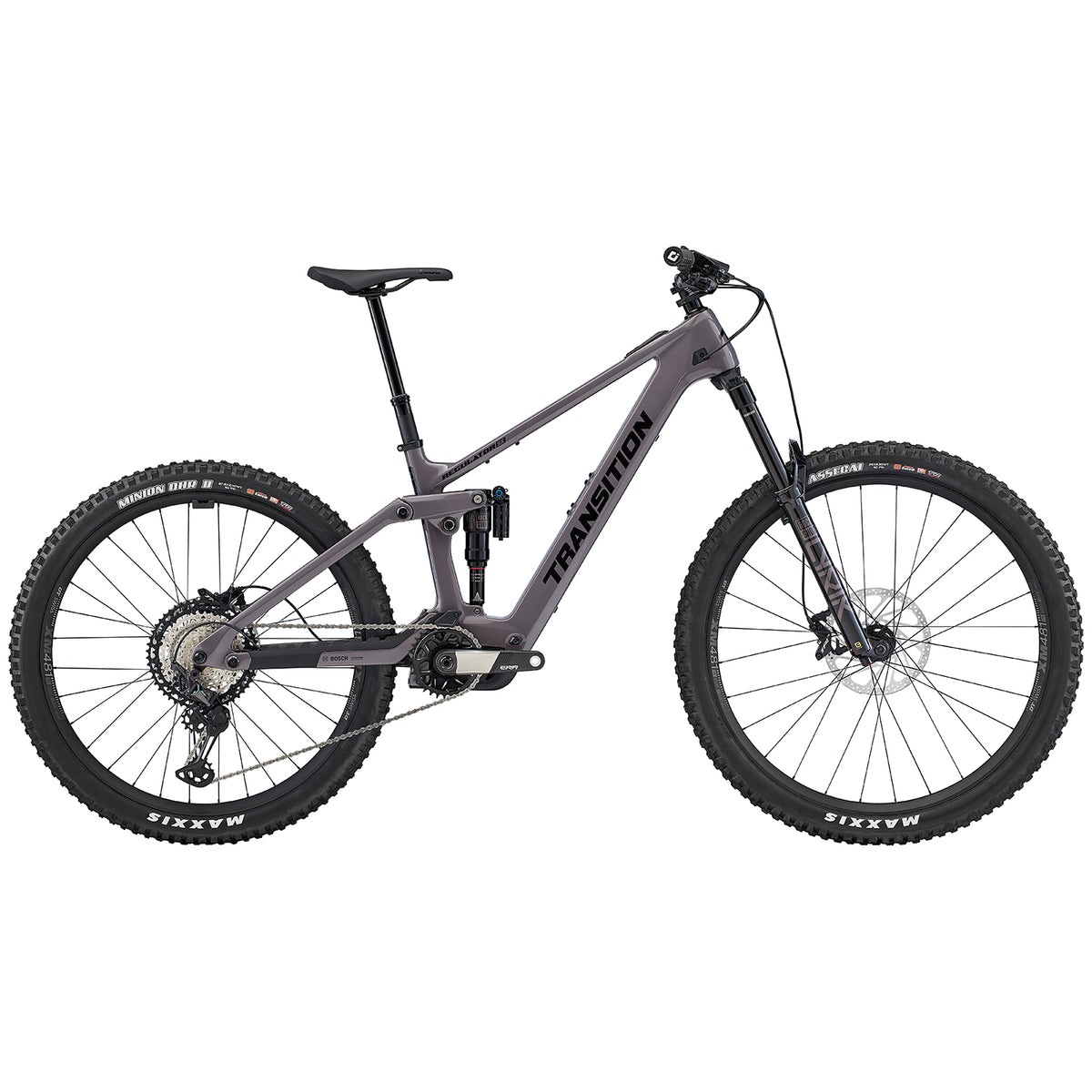 Transition Regulator SX Carbon XT E-Mountain Bike 2025 Stormshadow Grey