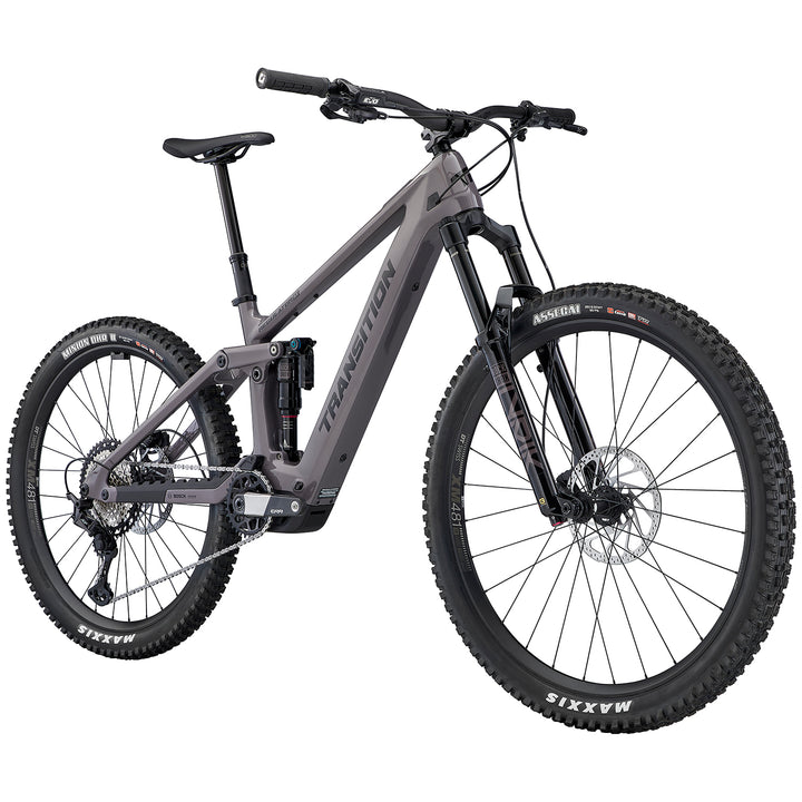 Transition Regulator SX Carbon XT E-Mountain Bike 2025 Stormshadow Grey