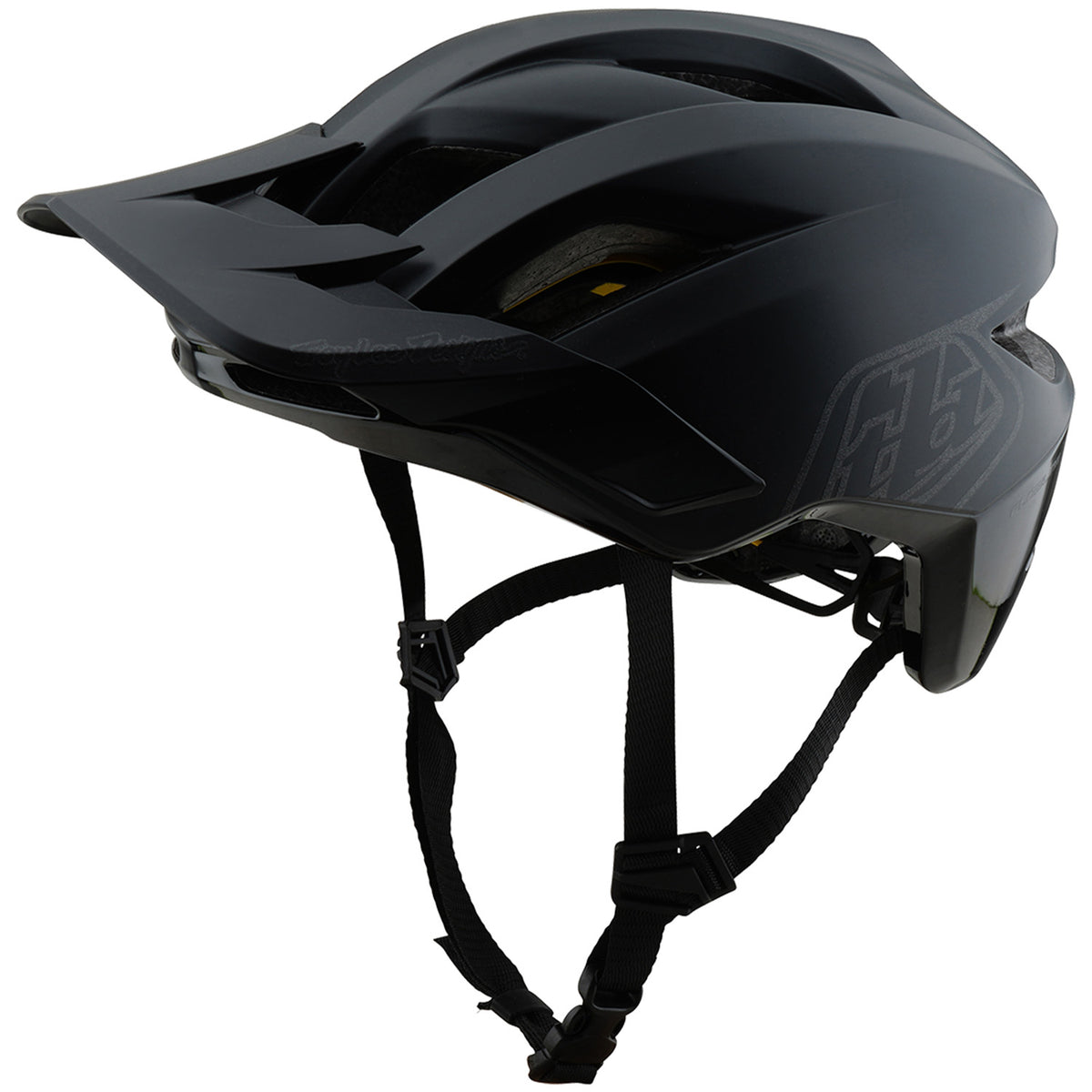 Troy Lee Designs Flowline Bike Helmet - Kids' Point Black/Charcoal