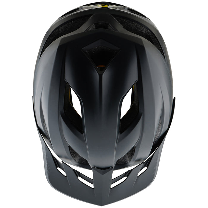 Troy Lee Designs Flowline Bike Helmet - Kids' Point Black/Charcoal
