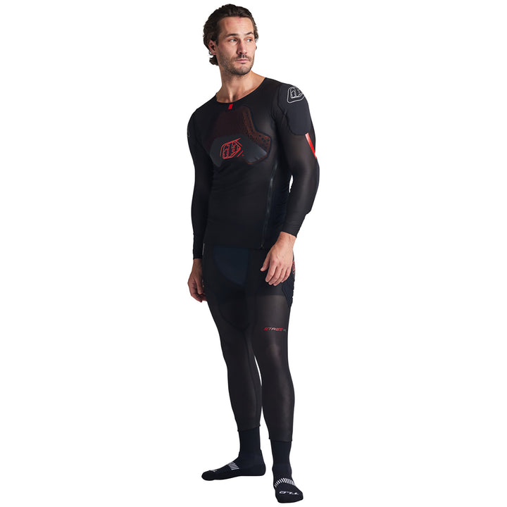 Troy Lee Designs Stage Ghost D3O Long-Sleeve Baselayer Black