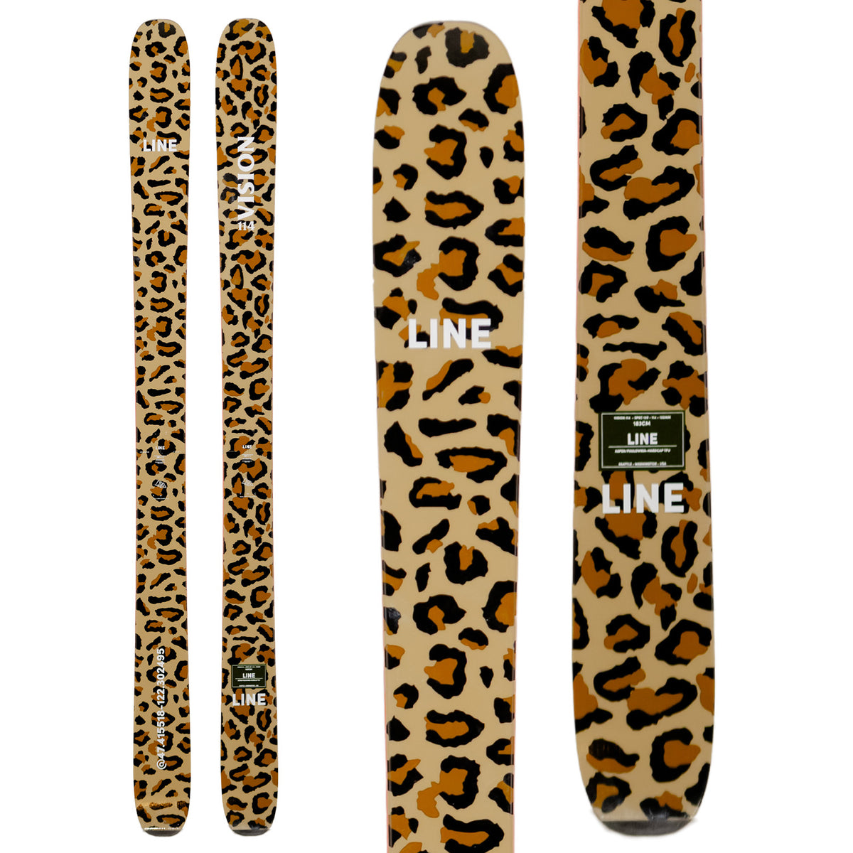 Line Skis Vision 114 Camo Skis 2025