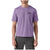Patagonia Capilene® Cool Daily Graphic T-Shirt - Men's '73 Skyline: Concrete Purple X-Dye