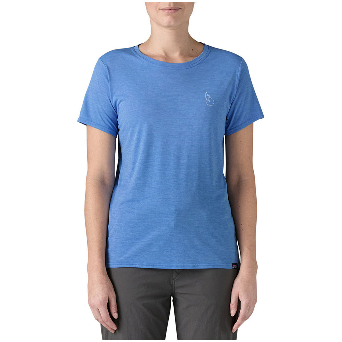 Patagonia Cap Cool Daily Graphic-Waters Shirt - Women's Swelldrifter: Abundant Blue X-Dye