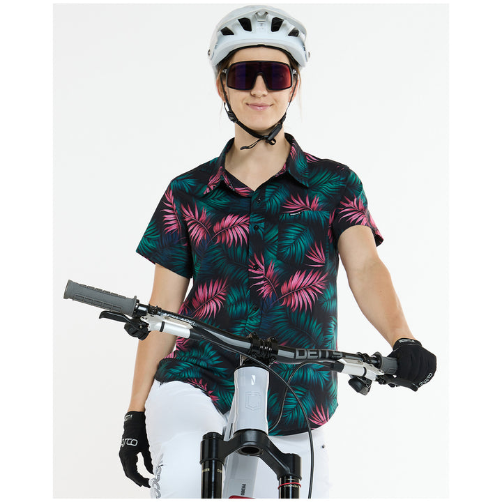 DHaRCO Tech Party Shirt - Women's Dark Fern
