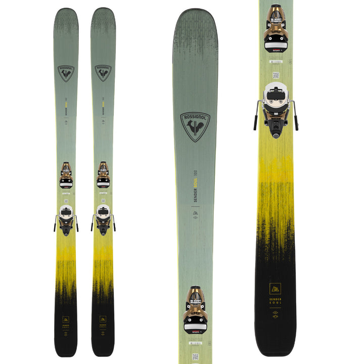 Rossignol Sender Soul 102 Skis + Look Pivot 12 GW Ski Bindings 2025