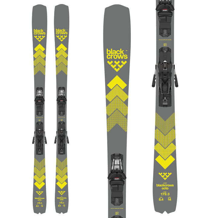 Black Crows Octo R Skis + E M12 GW Bindings - Blem 2025