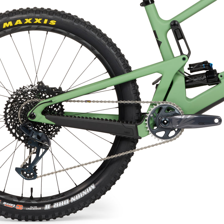 Santa Cruz 5010 5 C S evo Exclusive Complete Mountain Bike 2024 Matte Spumoni Green
