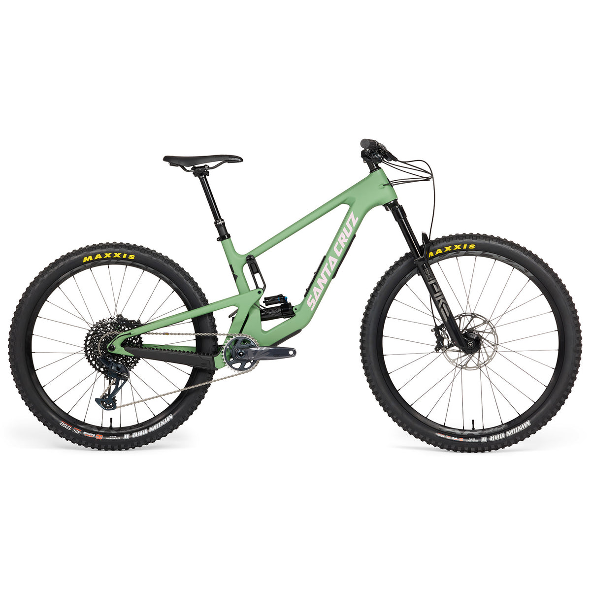 Santa Cruz 5010 5 C S evo Exclusive Complete Mountain Bike 2024 Matte Spumoni Green