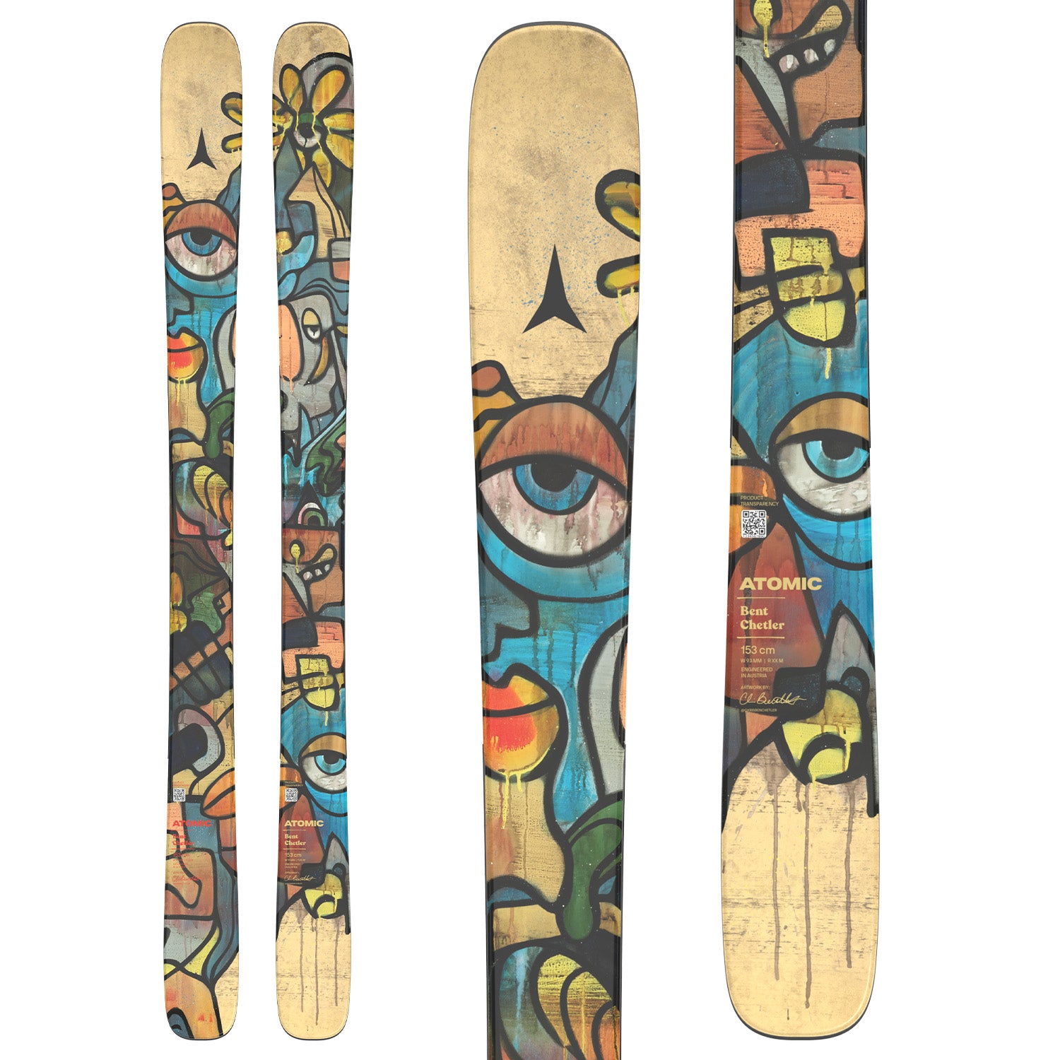 Atomic Bent Chetler Mini Skis - Kids' 2026 – evo