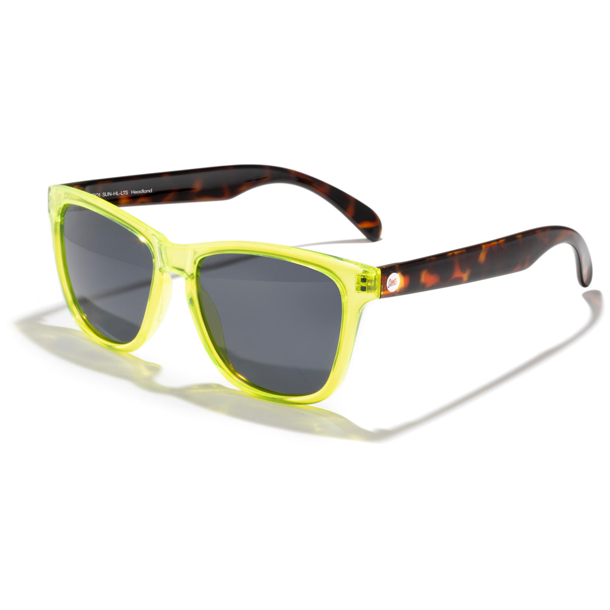 Sunski Headlands Sunglasses Lime/Tortoise Slate Polarized