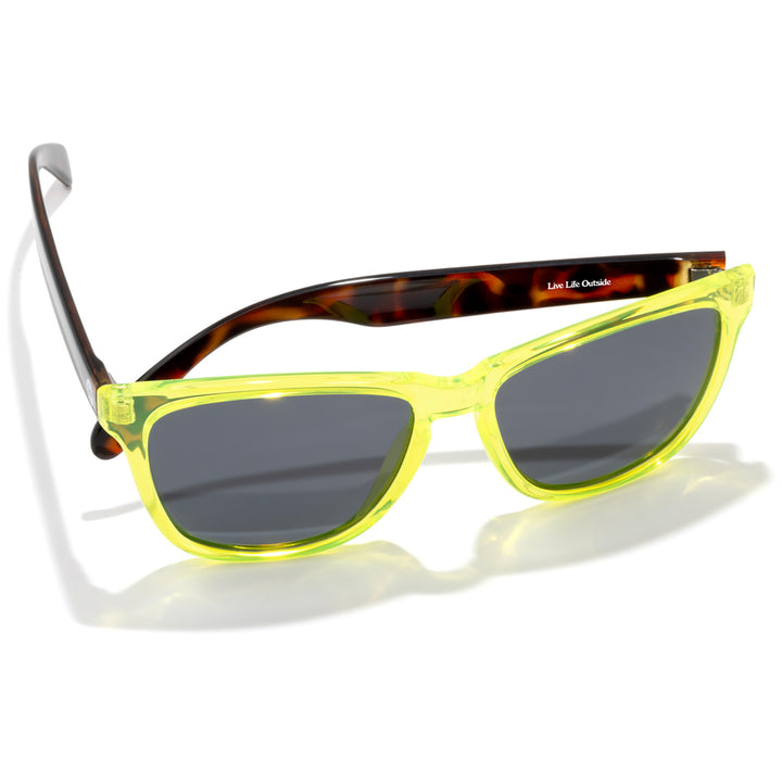 Sunski Headlands Sunglasses Lime/Tortoise Slate Polarized
