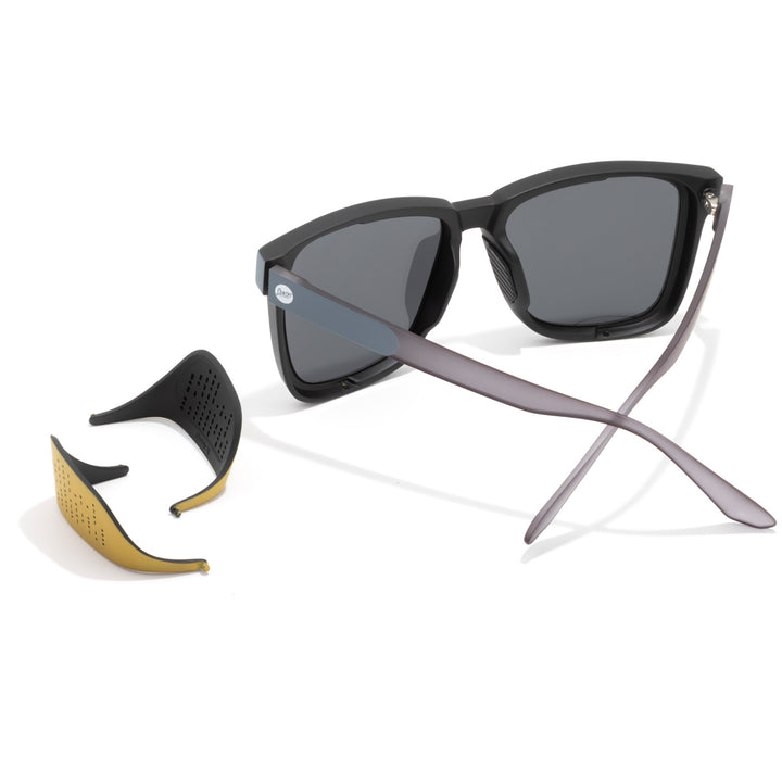 Sunski Couloir Sunglasses Storm/Silver Polarized