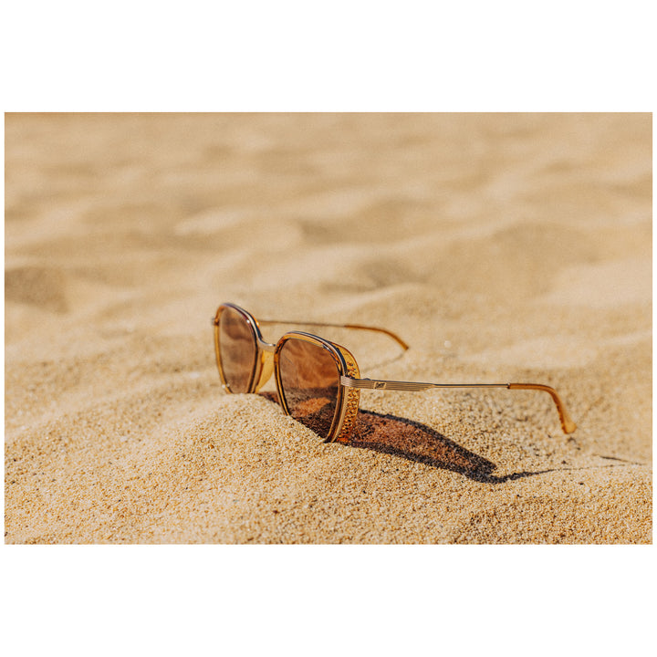 Sunski Bernina Sunglasses Desert/Amber Polarized