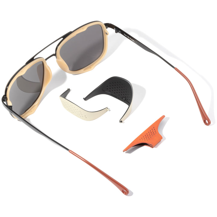 Sunski Ferrata Sunglasses Spruce/Silver Polarized