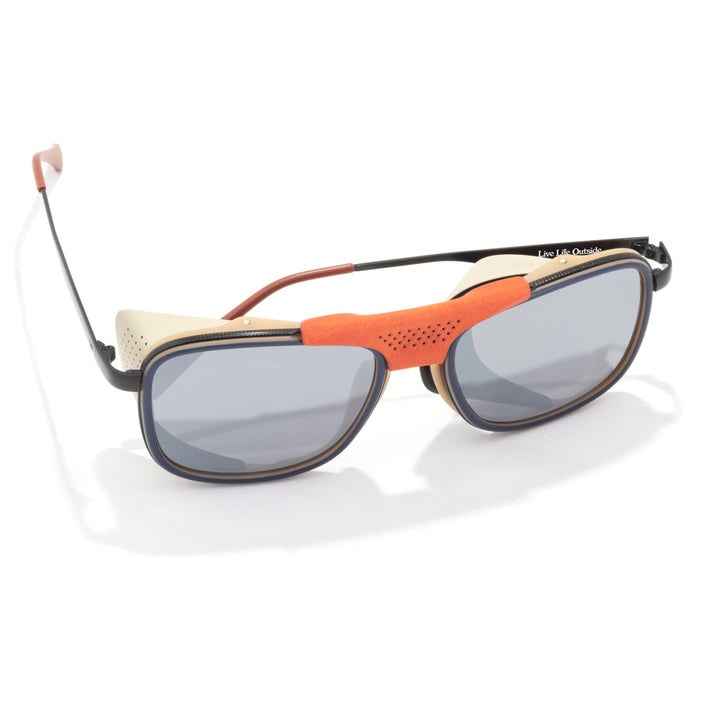 Sunski Ferrata Sunglasses Spruce/Silver Polarized