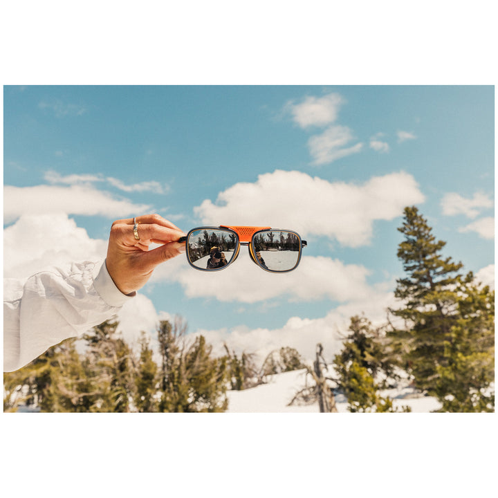 Sunski Ferrata Sunglasses Spruce/Silver Polarized