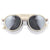 Sunski Strada Sunglasses Ivory/Silver Polarized