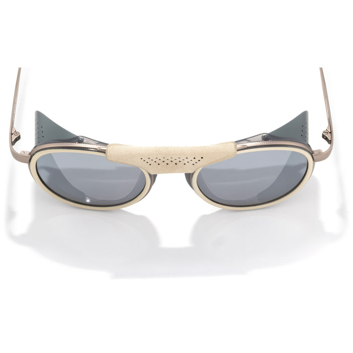 Sunski Strada Sunglasses Ivory/Silver Polarized
