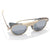 Sunski Strada Sunglasses Ivory/Silver Polarized