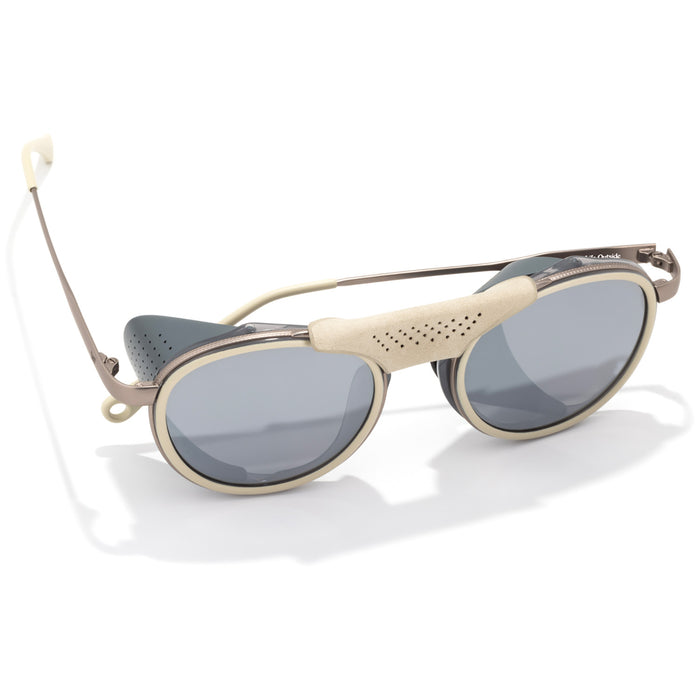 Sunski Strada Sunglasses Ivory/Silver Polarized